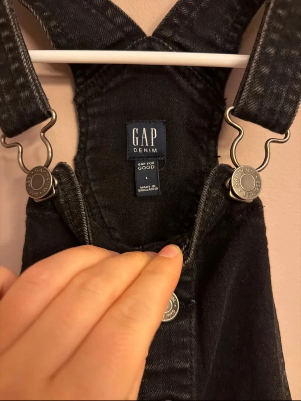GAP Black Denim Overalls for Kids